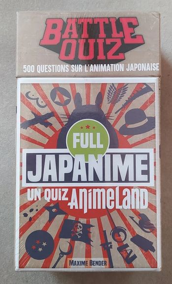 Battle Quiz : Full Japanime - Jeu de société sous emballage, prix ferme