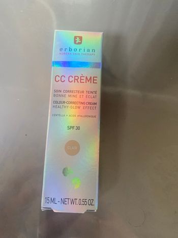 Cc crème Clair Erborian neuf