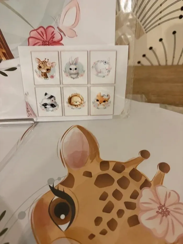 Affiches “Baby Forest” pour chambre enfant - photo numéro 2