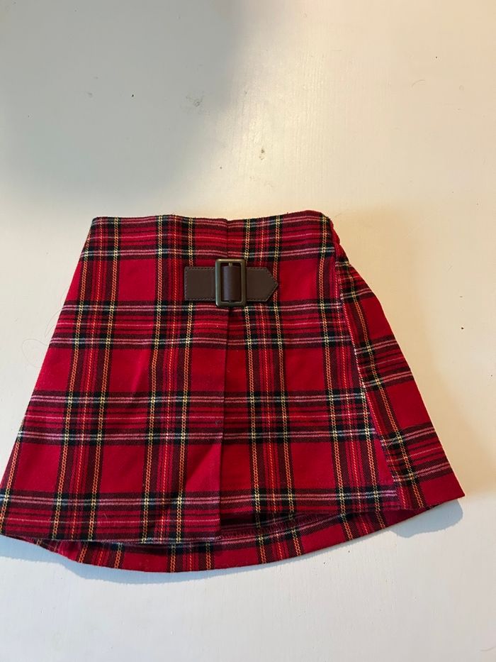 Jupe fille écossaise