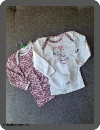 Lot de 2 tee-shirts Absorba 1 an