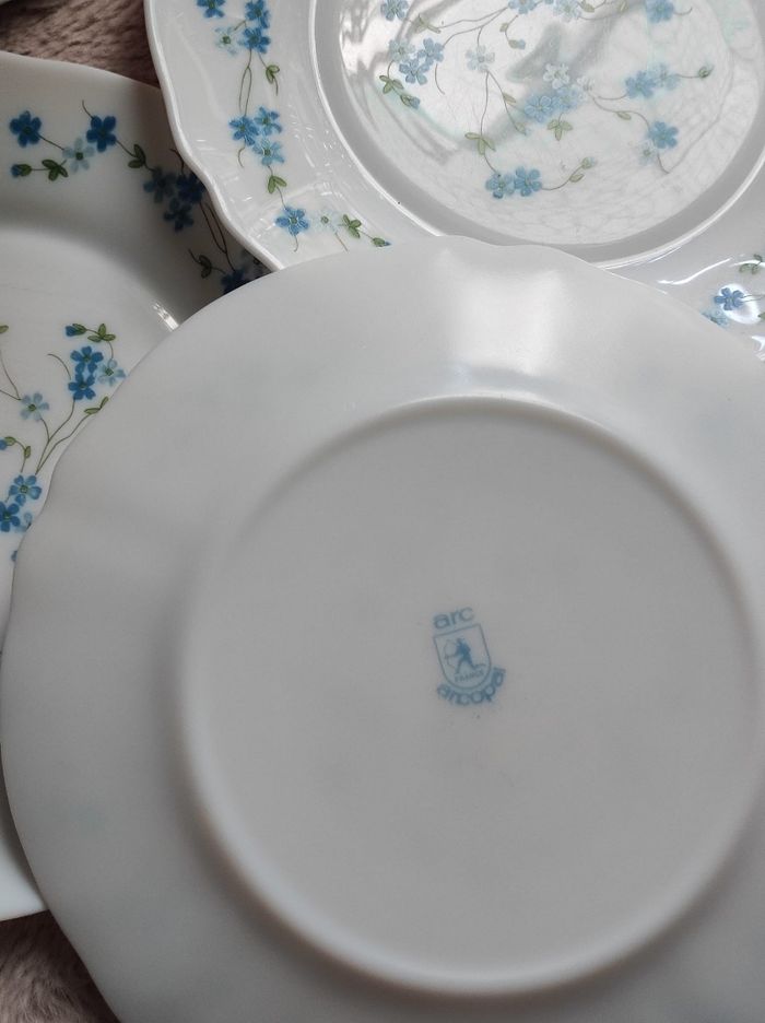 Assiettes plates arcopal - photo numéro 3