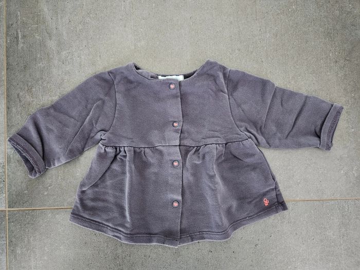 Gilet anthracite okaidi 6 mois