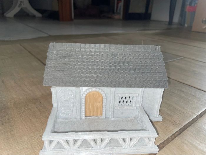 Petite maison château en 3D boîte à bijoux de rangement tirelire - photo numéro 6