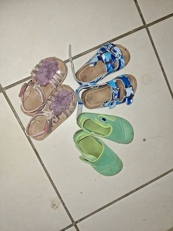 Lot chaussures été