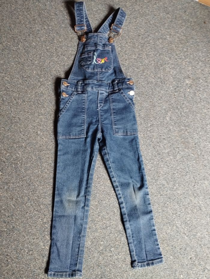 Lot de 3 pantalons et 1 salopette - photo numéro 2