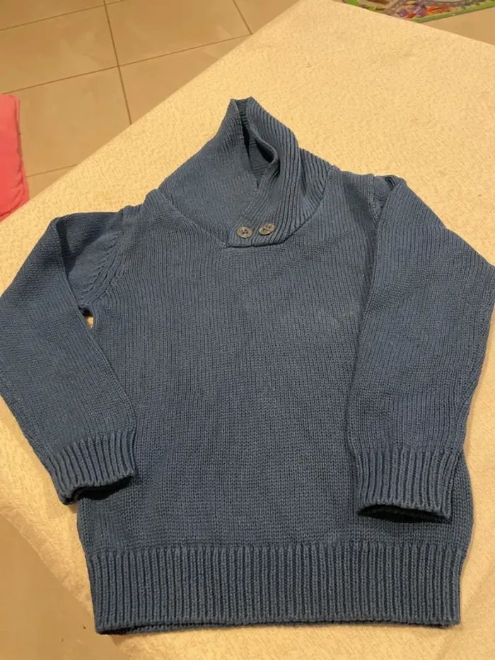Pull grain de blé 4 ans - photo numéro 2