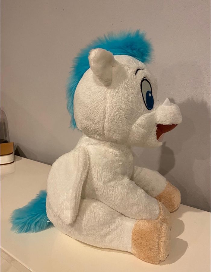 Peluche pégase hercule disney grand modèle 35cm - photo numéro 4