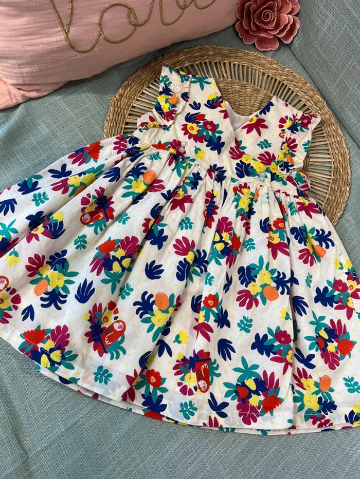 Robe tropical taille 24 mois - photo numéro 5