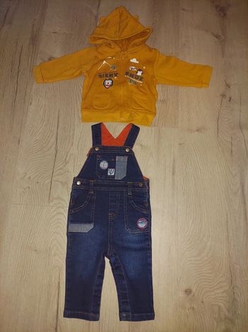 Ensemble 2 pièces 6 mois en tbe