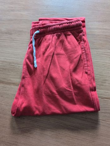 Jogging rouge homme taille S