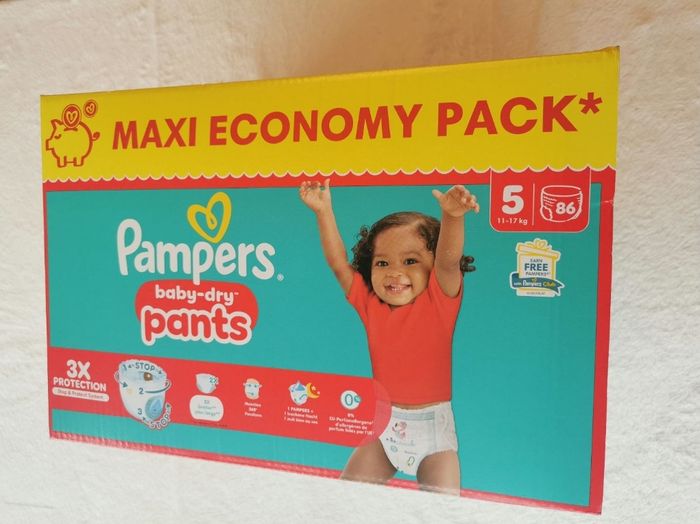 Pampers, 86 pants taille 5, 11/17kg