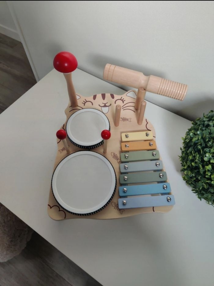 Jouet de  musique en bois - photo numéro 2