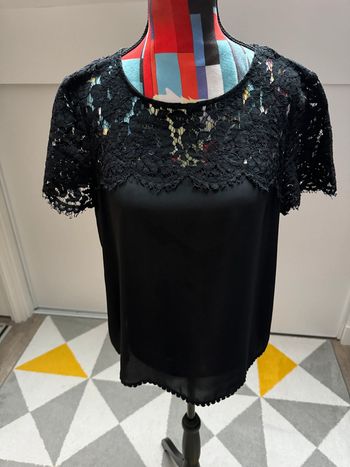 Blouse à manches courtes Mango Taille 38