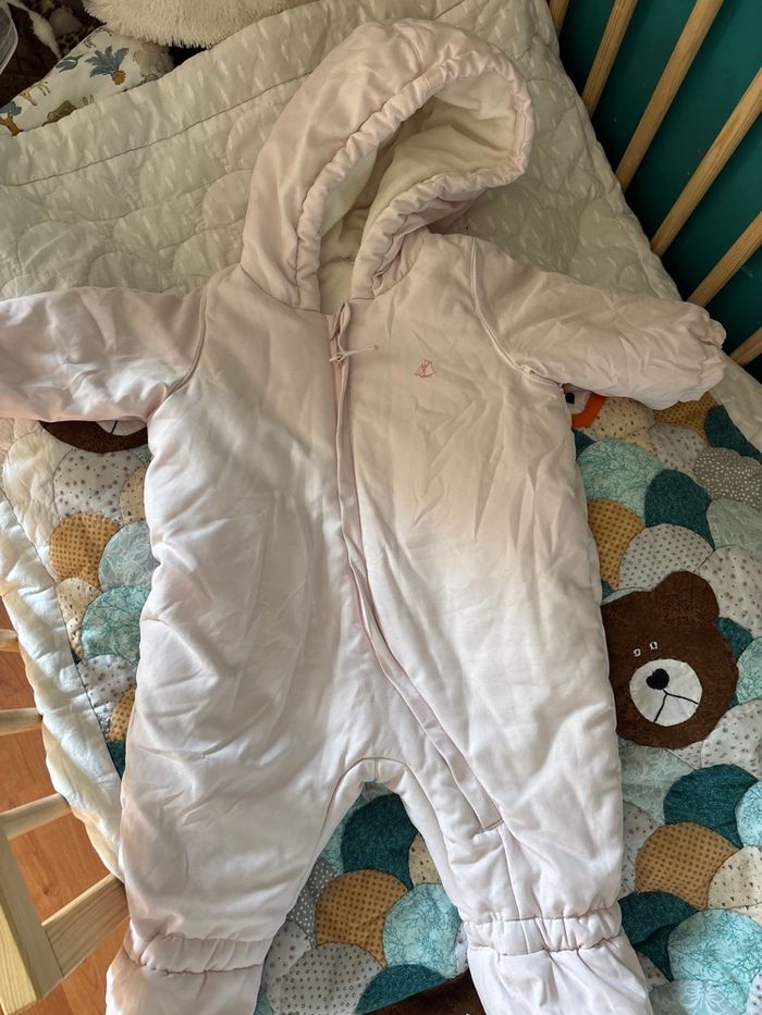 Combinaison rose petit bateau 9 mois