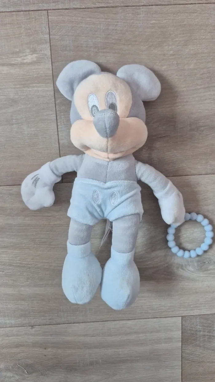 Lot 2 peluches anneaux de dentition Disney - photo numéro 2