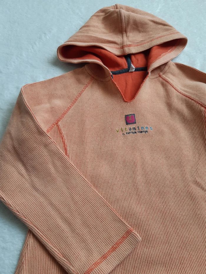 Sweat à capuche orange - photo numéro 2