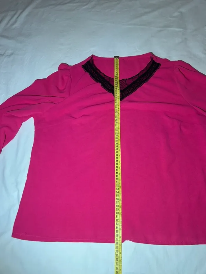 Blouse rose shein - photo numéro 7