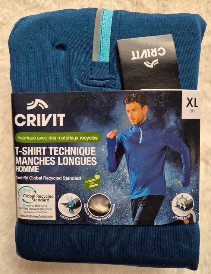 T-shirt technique manches longues