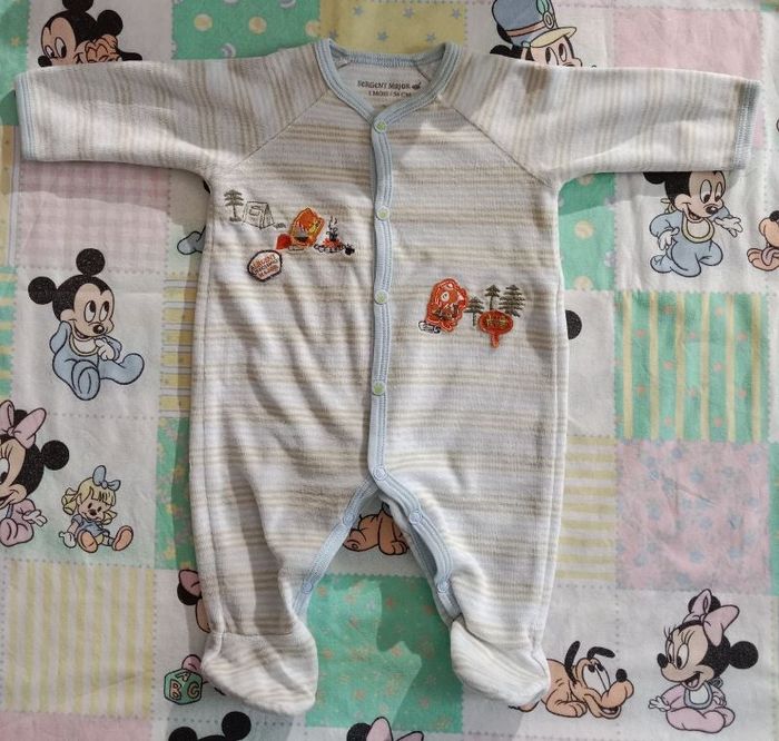 Pyjama garçon taille 1 mois