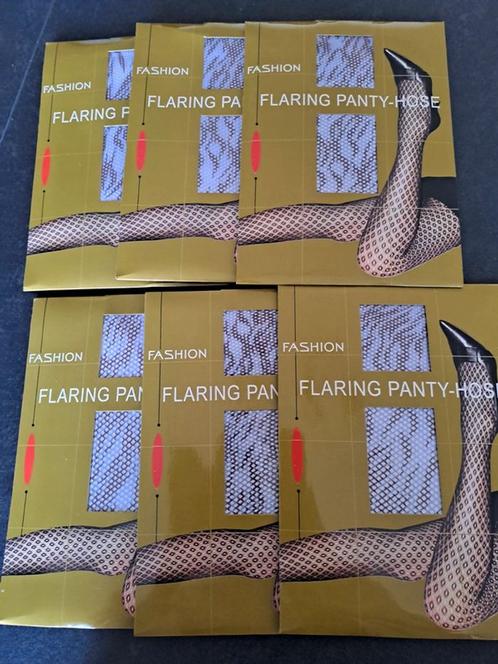 6 collants elasthane