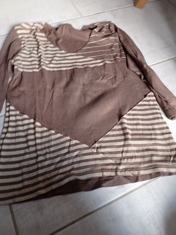 Tee-shirt marron