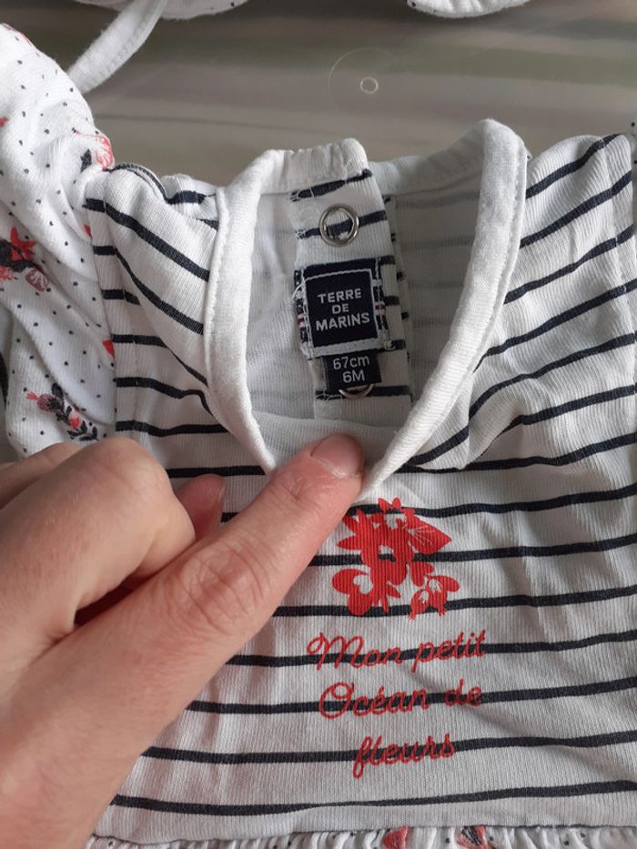 Robe et chapeau assortis 6m - Terre de marins - photo numéro 2