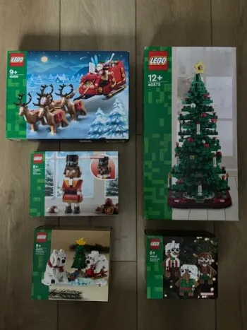 LEGO : Pack spécial Noël (40499 - 40571 - 40573 - 40640 - 40642)