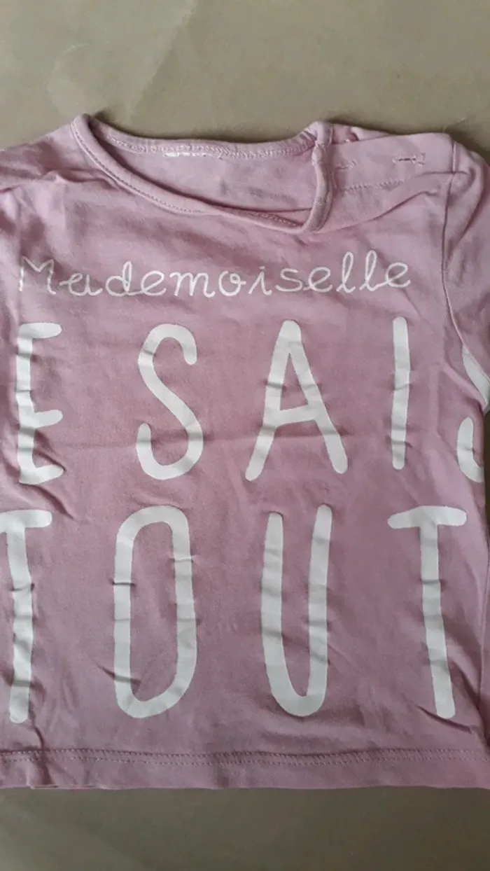 T-Shirt ML 12 Mois - photo numéro 2