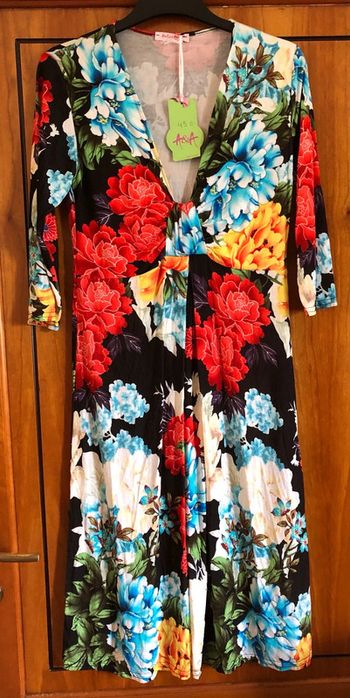 Robe fleurie Amélie & Amélie neuve avec étiquette