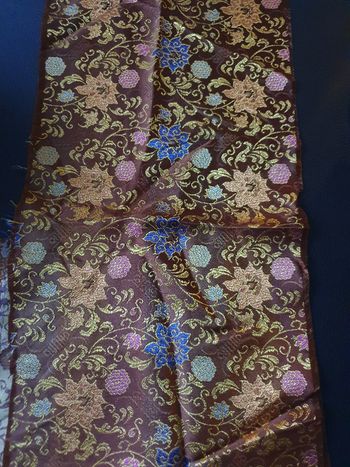 Tissu chinois 1m10 x 20cm