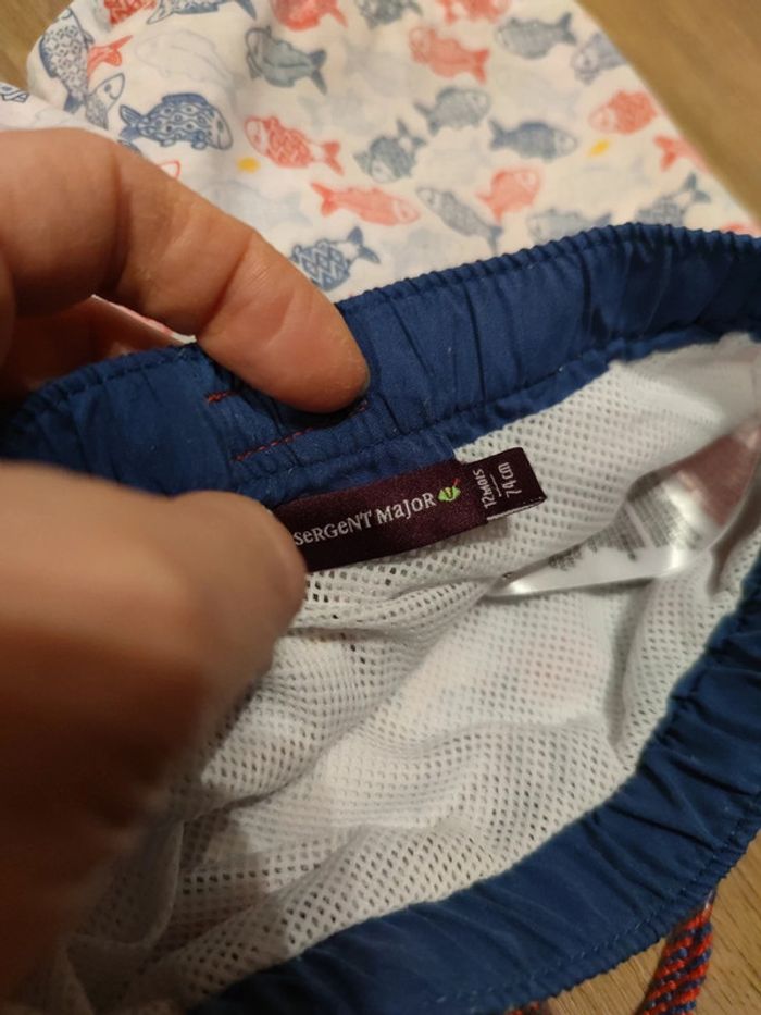 Short de bain 12 mois neuf - photo numéro 3