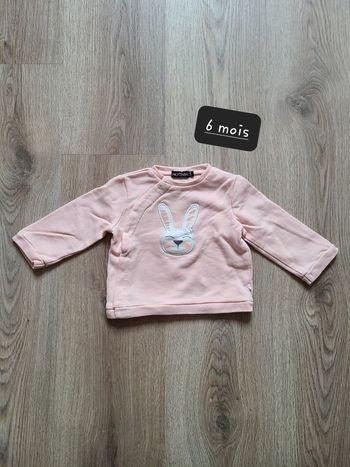 Pull 6 mois fille