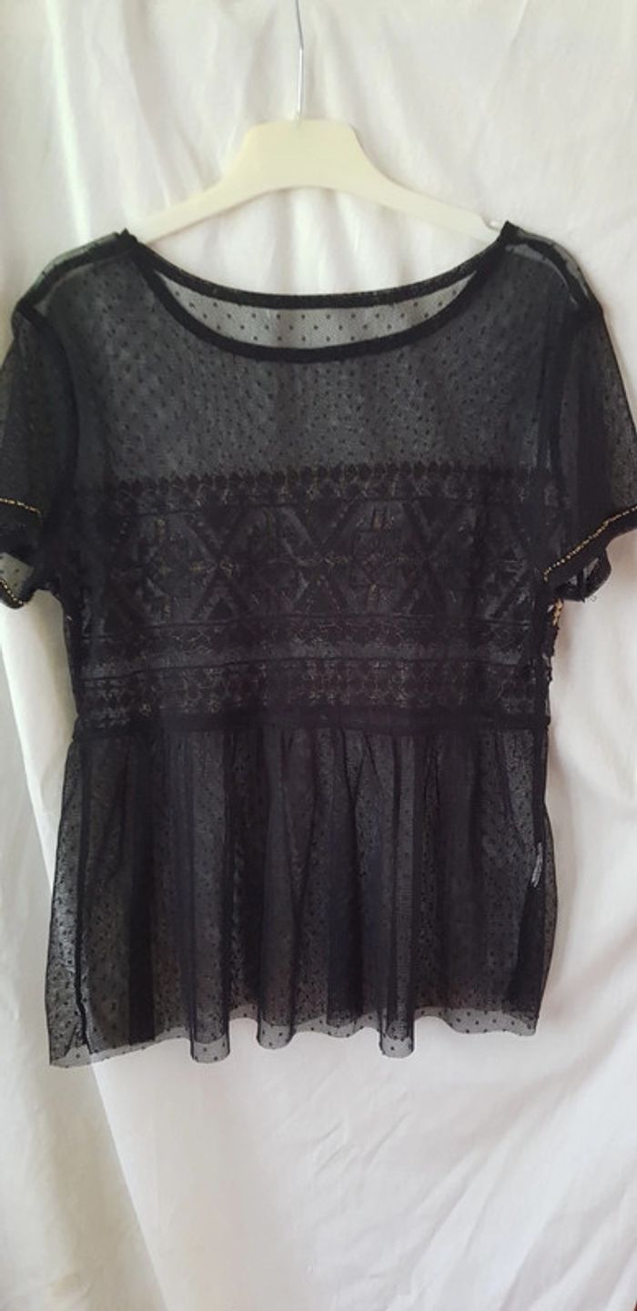 Blouse ajourée - photo numéro 5