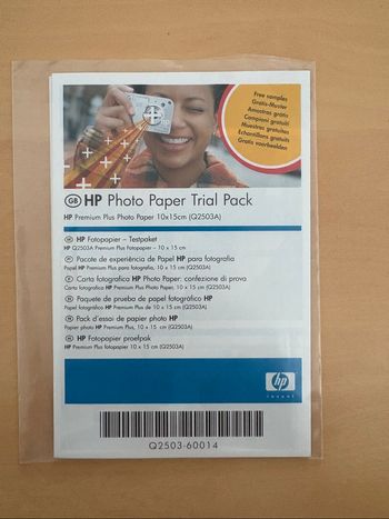 HP Papier photo 10x15