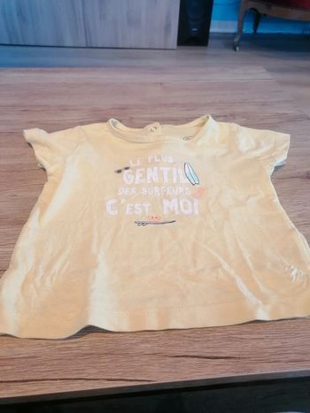 Tee shirt mots d'enfants