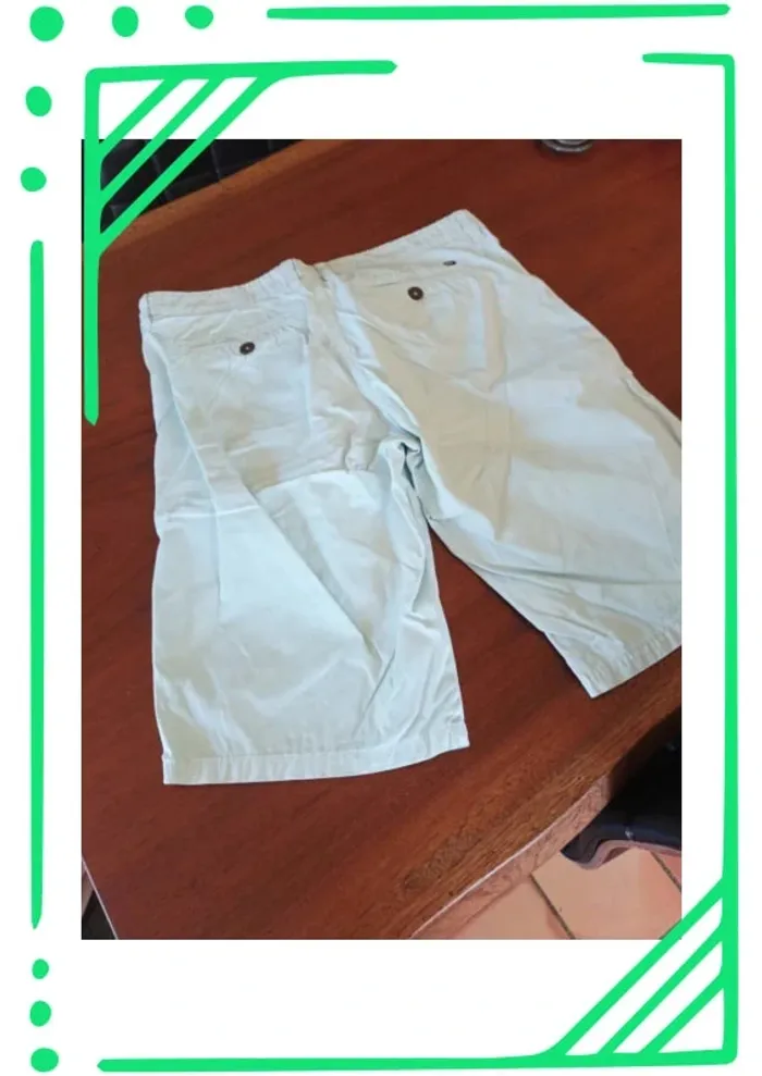 Short Chino Brice bleu ciel taille 40 - photo numéro 4