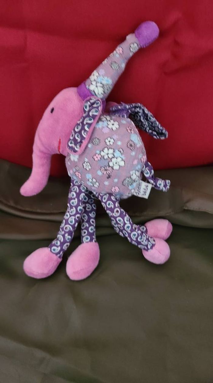 doudou éléphant DPAM - photo numéro 2