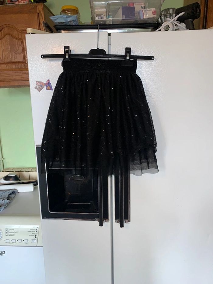 Jupe en tulle à paillettes fille