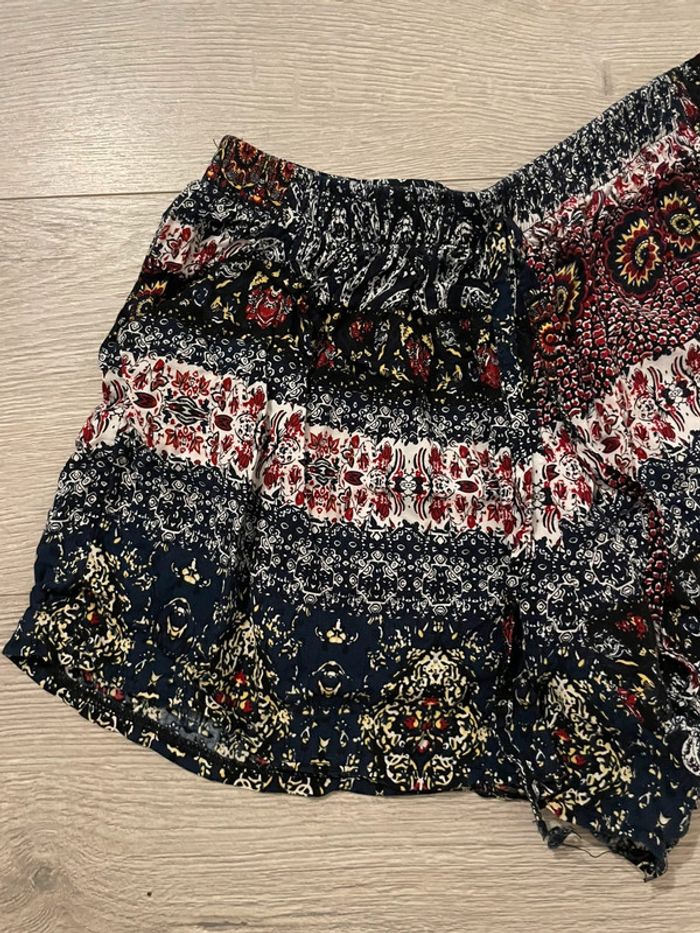 Short fluide imprimé bohème - CC Collection - Taille S/M - photo numéro 2