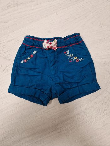 Short 12m fille sergent major