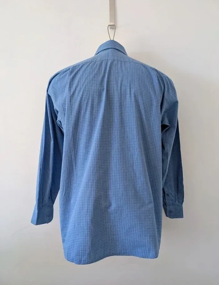 Chemise à carreaux - Balenciaga - taille L (15/38) - photo numéro 2