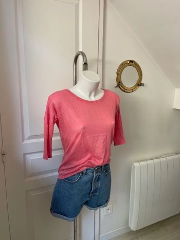 T-shirt corail