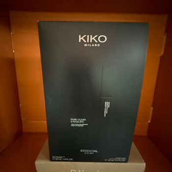 Kiko mascara  maxi volume + démaquillant pour les yeux