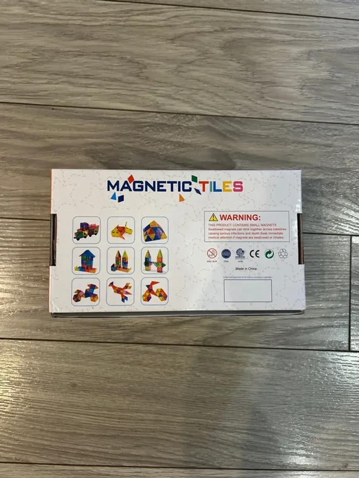 🧩 Magnetic Tiles – Jeu de construction magnétique - photo numéro 4