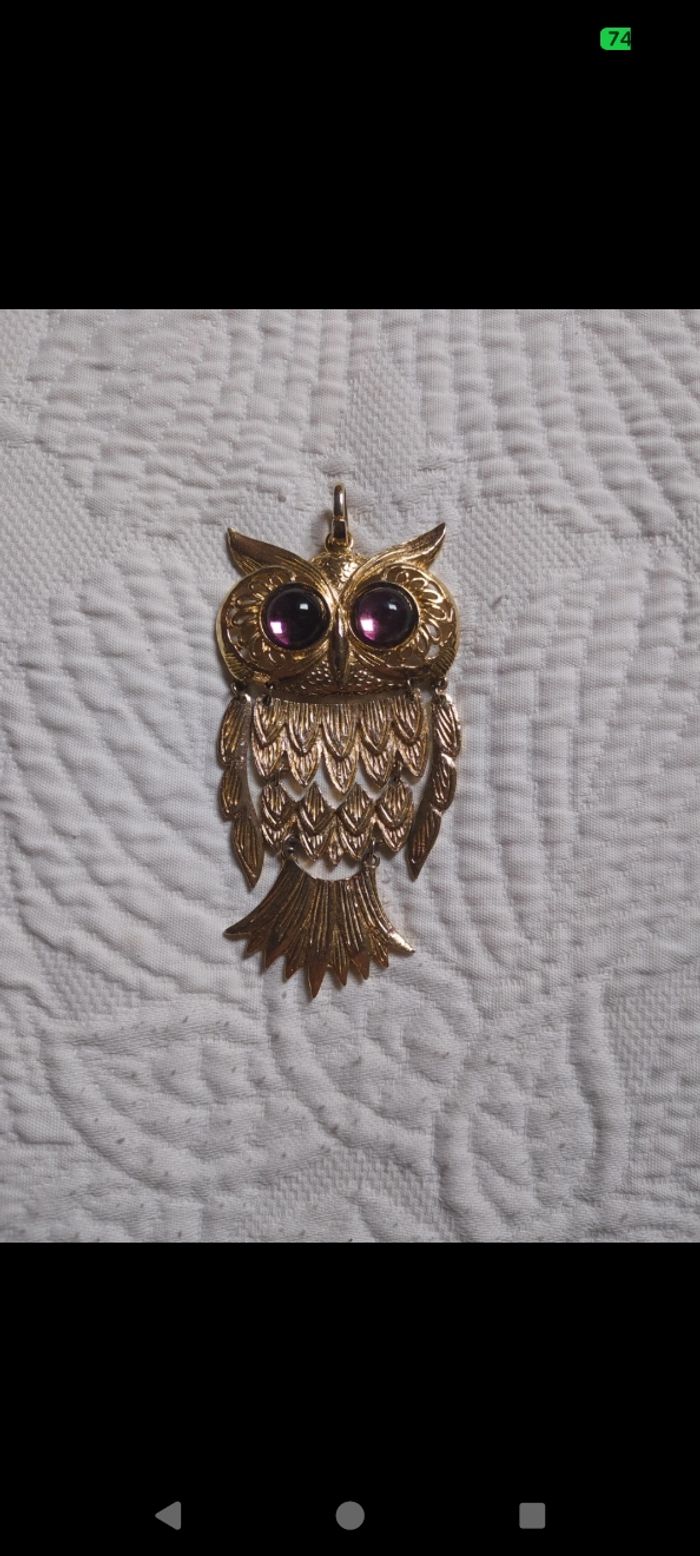 Pendentif Hibou