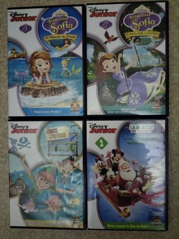 4 DVD Disney junior