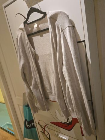 Gilet beige  à boutons T. L 42/44 H&M Basic