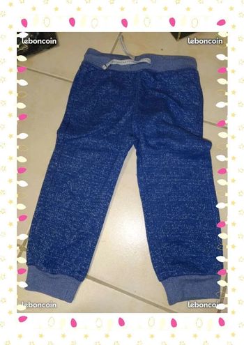 Pantalon bleu 18 24 mois