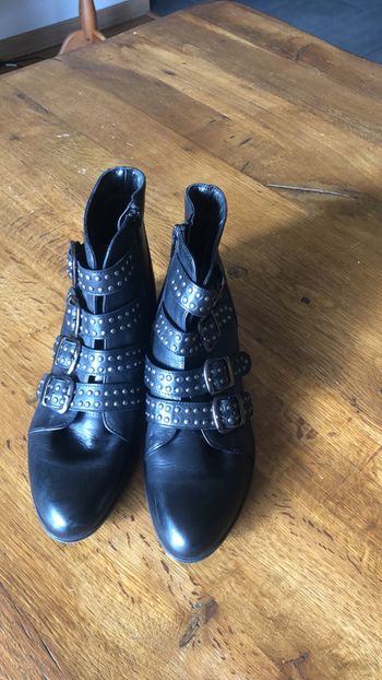 Bottines cuir Metamorfose